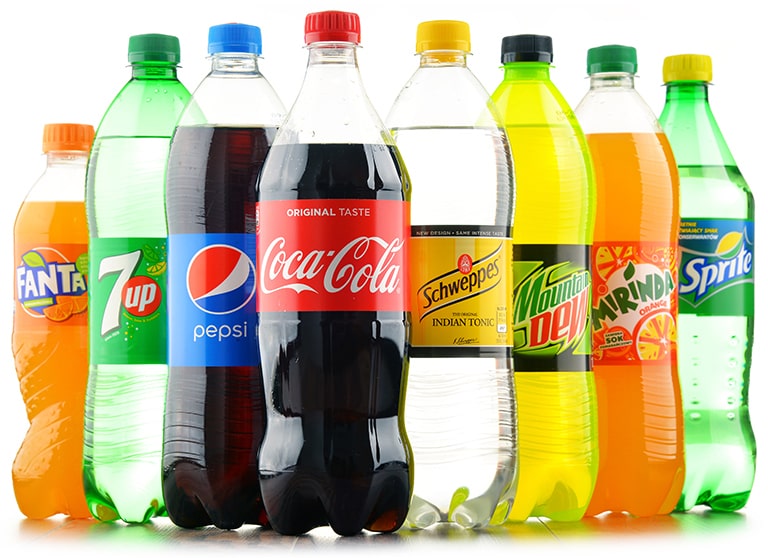 Доставка безалкогольных напитков, Coca Cola, Fanta, Pepsi, Sprite, вода
